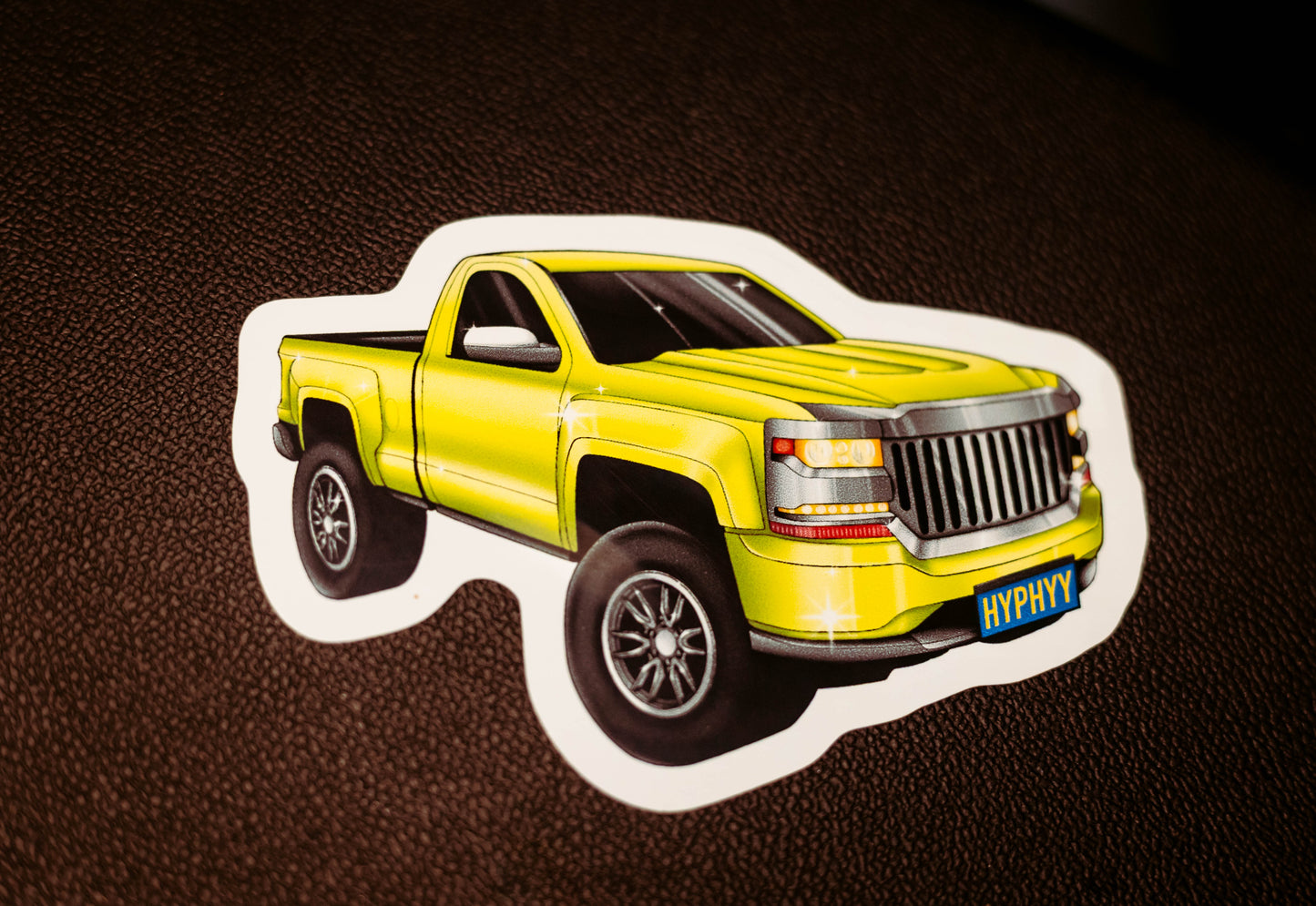 Hyphy Truck Sticker